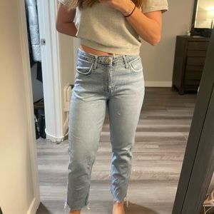 Zara straight leg jeans